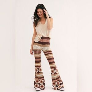 Crochet Flare Pants